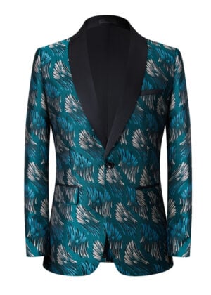Shawl Lapel Single-Breasted One Button Party Tuxedo Jacket