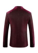 Men's Single-Breasted Notch Lapel Wedding and Graduation Tuxedo Jacket