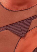 Men's 3-Piece Rust Orange 2-Button Peak Lapel Suit