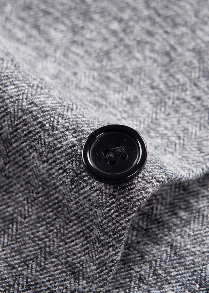 Men's 3-Piece Textured 2-Button Notch Lapel Vested Suit for Business Casual