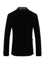 Men's 1-Button Single-Breasted Solid Color Prom & Party Tuxedo Jacket