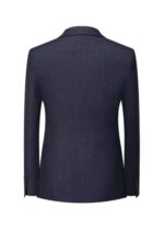 Men's Navy 2-Piece Double Breasted 3-Button Business Suit