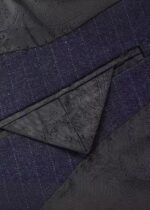 Men's Navy 2-Piece Double Breasted 3-Button Business Suit