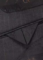 Men's Grey 2-Piece Double Breasted 3-Button Suit with Peak Lapel for Business & Wedding