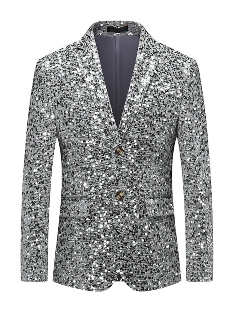 Long Sleeve Button Lapel Suit